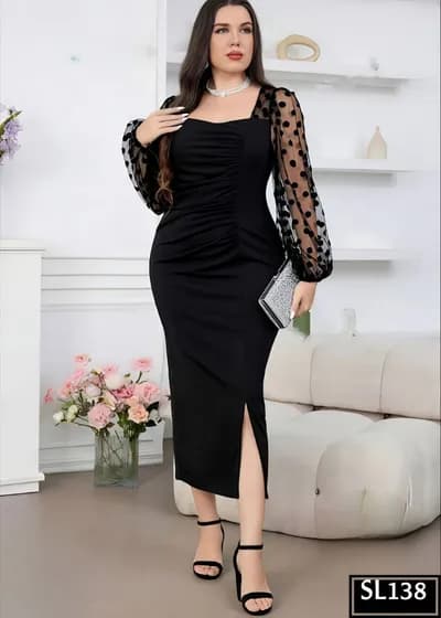 Black Dot Lace - 138