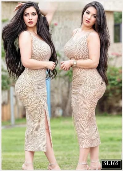 Elegant Body Shape Dress - 165