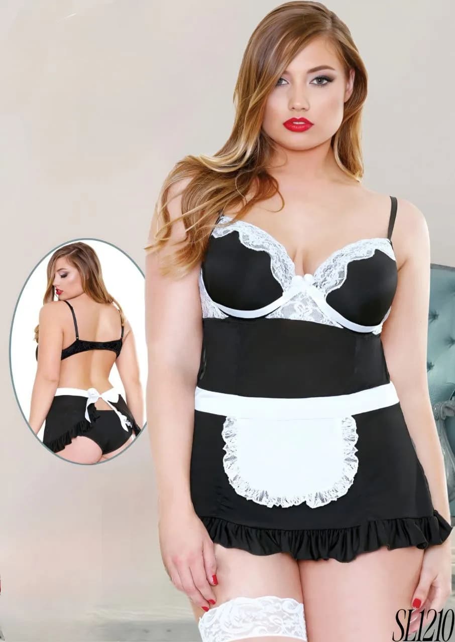 Noir Maid Elegance - 1210