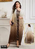 One-Shoulder Tiger Glam - 226