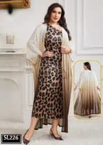 One-Shoulder Tiger Glam - 226