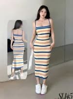 Ribbed Home Dress - 145
