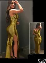 Sparkle Long Dress - 182