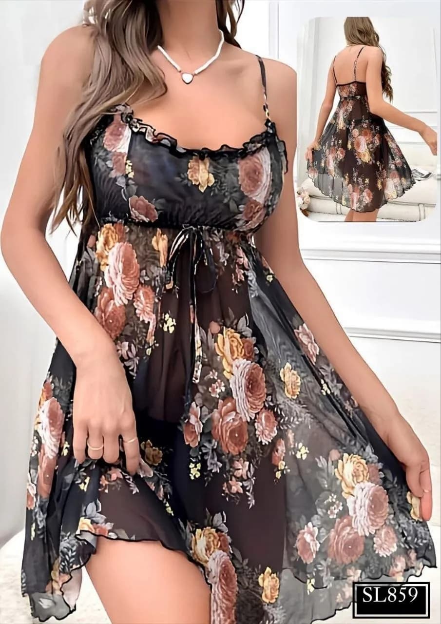 Lace Bloom Chemise 859