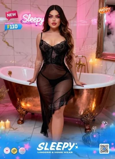Sheer Elegance Chemise F110