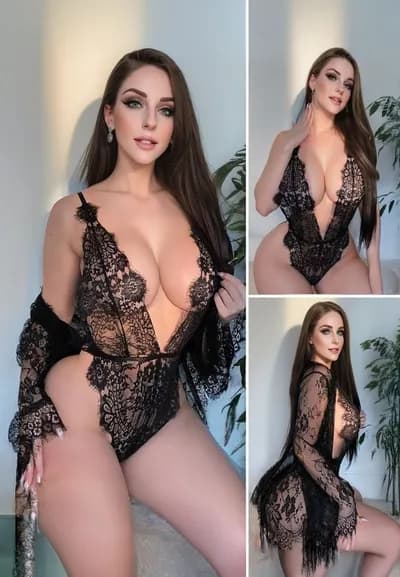 Elegant Lace Lingerie Set 975